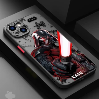 Capinha iphone 11/12/13/14/15 Pro max / Capa de telefone TPU com tudo incluído Star Wars Darth Vader / Capinha iphone 11