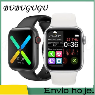 Bubububugugu X8 Smartwatch Bluetooth Chamado Cronômetro Inteligente Monitor De Frequência Cardíaca