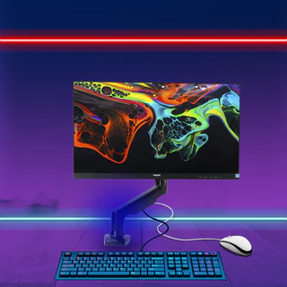 Suporte Para Monitor E Tv Mesa Articulado A Gás Pistão de 17 a 27 polegadas