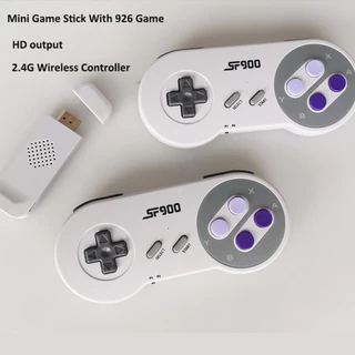 Console De Videogame H16-926HD Para NES E SNES , Controlador Sem Fio , Super Nintendo , Bastão De Jogo De 16 Bits, SF900