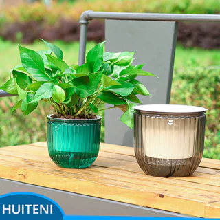 1/2/3 Pendurado Vaso Floral Com Sistema Autoabsorvente Para Irrigação De Plantas Sem Esforço Auto-Hidropônico