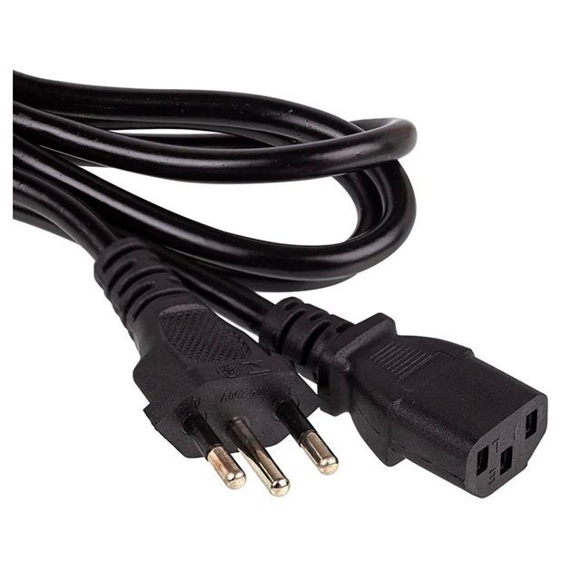 Cabo De alimentação Força Para Fonte PC 1.2M 10A