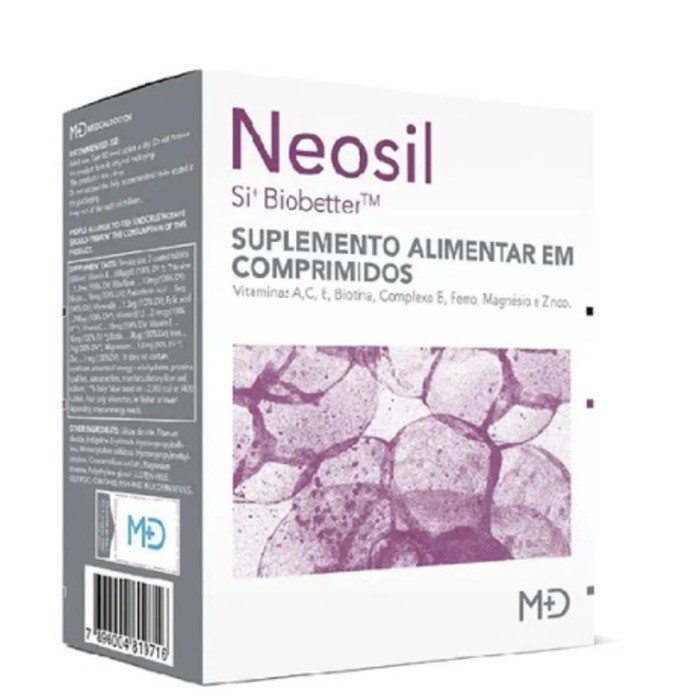 Suplemento Neosil 50mg - 90 Cápsulas (VAL 09/2024). | Shopee Brasil