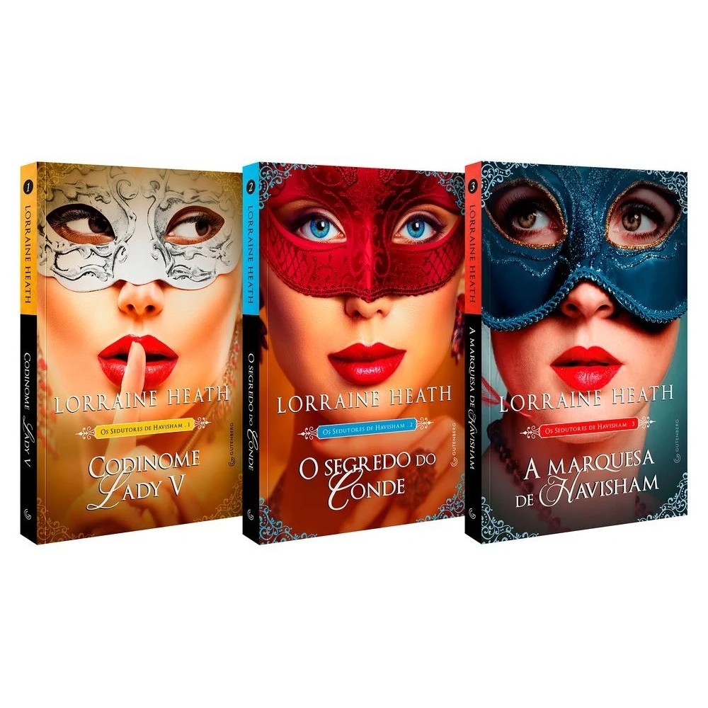 Coleção - Os Sedutores de Havisham (3 volumes) autor Lorraine Heath