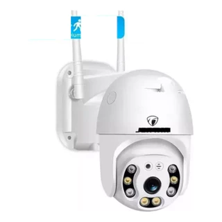 Camera Ip Giratória Wifi Externa Cor Branca - Jt-a6