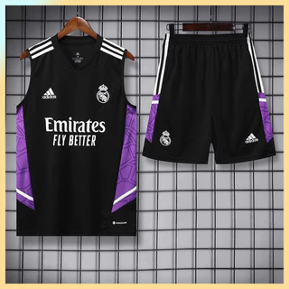 Conjunto De Camisa De Equipe Competitiva , Colete De Correspondência De Cores , Manga Curta , shorts , Uniforme De Treinamento De Futebol Masculino E Feminino Esportivo , Respirável