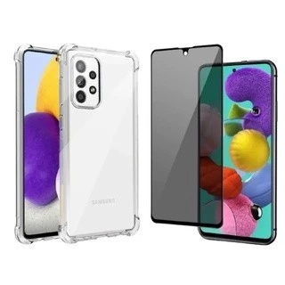 Capa Case Capinha Anti Impacto Para Galaxy A53 + Película 3D Privacidade