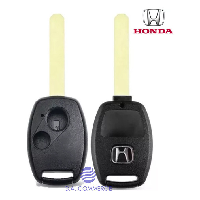 Capa Chave Honda Fit Civic City 2 Botões 2007 2008 2009 2011