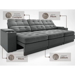 sofa capitone em Promoção na Shopee Brasil 2026