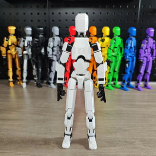 3D Robô Impressão De Ação De Caracteres Conector De Arma Decoração De Estátua De Móvel Mesa
