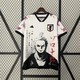 23-24 Japão ONE PIECE Zoro Camisa De Futebol Masculino
