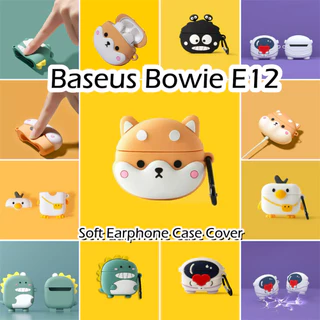 【 imamura 】 For Baseus Bowie E12 Case Idéias Da Moda Cartoon Capa Caixa Do Fone De Ouvido Em Silicone Macio