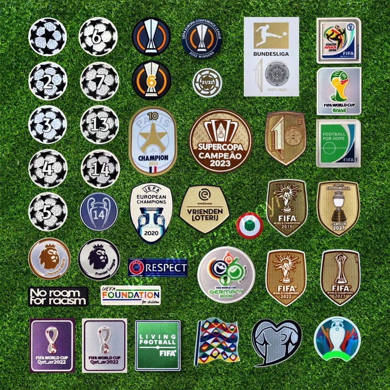 Crachá De Futebol De patch Premier League Inglês La Liga Serie A