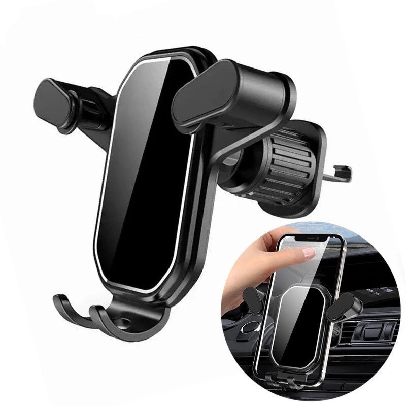 Suporte Veicular Carro Para Celular 360 ° Giratório Universal Multifuncional Ventilacao Ar JE-12