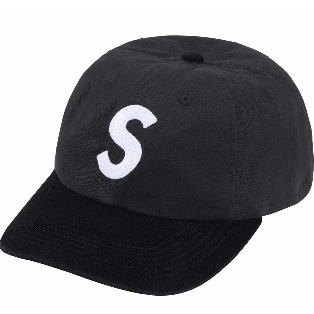 Novo Estilo Chapéu 24SUP Chapéu Twill Patchwork Corduroy Bordado LOGO Bloqueador de Cor Chapéu de Couro Fivela Protetor Solar Sunshade Cap