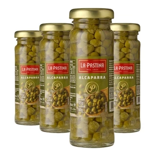 Kit c/ 4und Alcaparras LA PASTINA Peso Drenado 60g (Espanha)