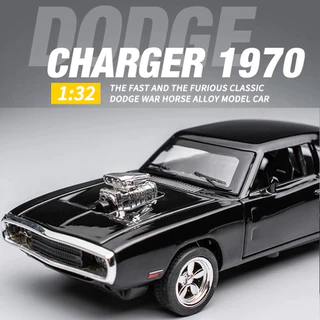 1/32 Dodge Alloy Car Modelo De Carro De Liga Leve Simulação Em Miniatura Rodas Fundidas Som De Direção E Brinquedos Leves Para Crianças Colecionáveis