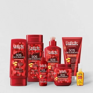 Kit DaBelle Hair SOS Crescimento Full - Máscara 400g (7 Produtos)