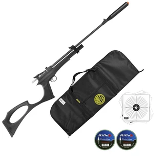Carabina Híbrida 4.5mm PCP Air Viper XL TAG Chumbinho 200un