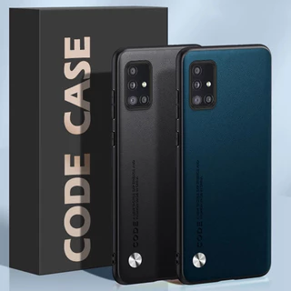 Capa Luxuosa De Couro PU Para Samsung Galaxy M51 , Traseira De Silicone Fosco , Proteção À Prova De Choque De Telefone M