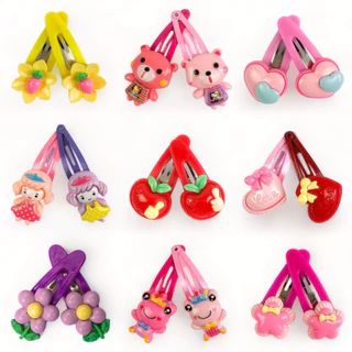 Kit 20 Pçs /10 Pares Tic Tac Presilha de Cabelo Infantil Colorido em Oferta na Shopee