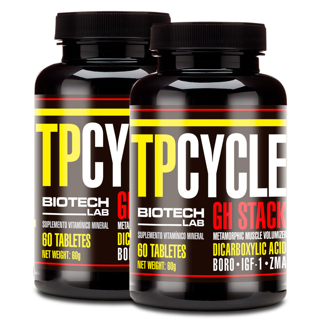 Kit 2X Pré Hormonal Testosterone Estimulante Massa Muscular TPCYCLE ...