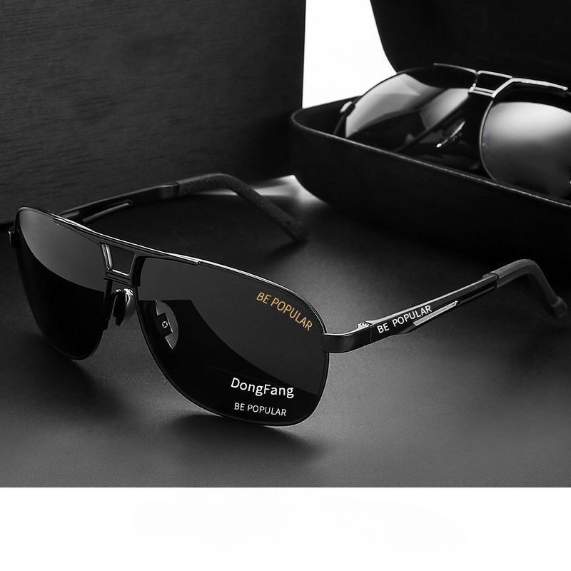 Homens Usam Óculos De Sol De Dia E De Noite Com Mudança De Cor Polarizados HD Condução