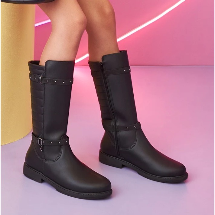 BOTA INFANTIL CANO LONGO MONTARIA PAMPILI SAFIRA 279108 Shopee