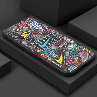 Capa De Telefone Tide Brand Label Graffiti Para Samsung Galaxy A54 A34 A14 A35 A05 A05S A15 A55 A31 A33 A53 A73 A52 A52S A23 A32 A72 A13 A51 A71 Silicone Macio À Prova Choque Cover
