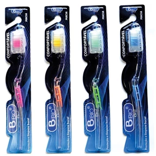 Escova De Dente Macia ou Média Bcombio Pct 12 Und