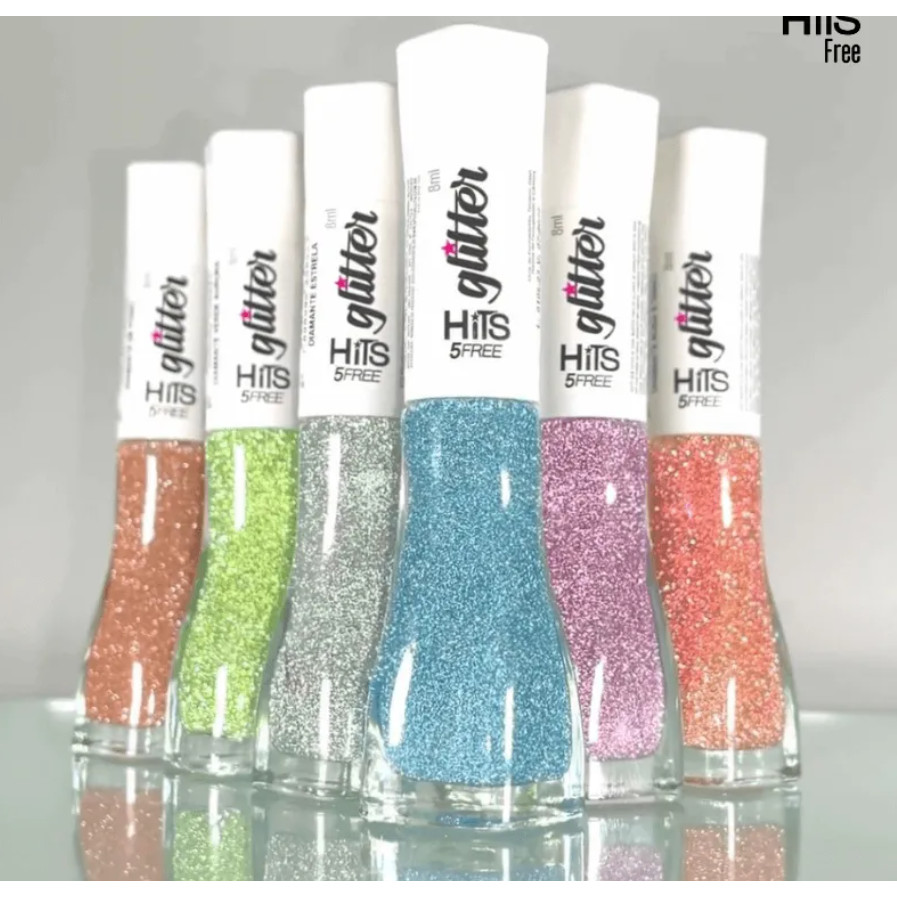 Esmalte Hits Coleção Glitter Diamante