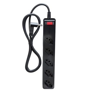 Filtro de linha com protetor contra surtos (DPS) - 127/220 volts - 10 amperes - 5 tomadas - 3 pinos - iCLAMPER Energia 5 - LCF