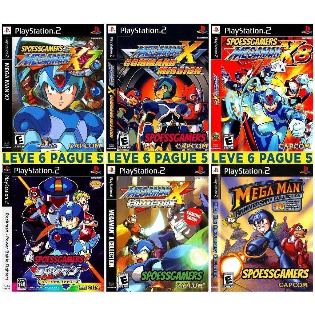 Megaman X Coleção (6 Dvds) Leve 6 Pague 5 | Shopee Brasil