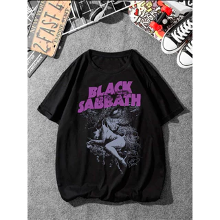 Camiseta Black Sabbath blusa Rosto Unissex Qualidade 100% Algodão Streetwear Temos Plus Size Envio Rápido