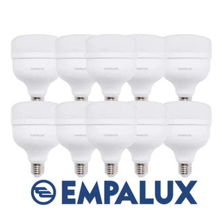 Kit 10 Lâmpadas Alta Potência 30W ECO 6500K E27 EMPALUX