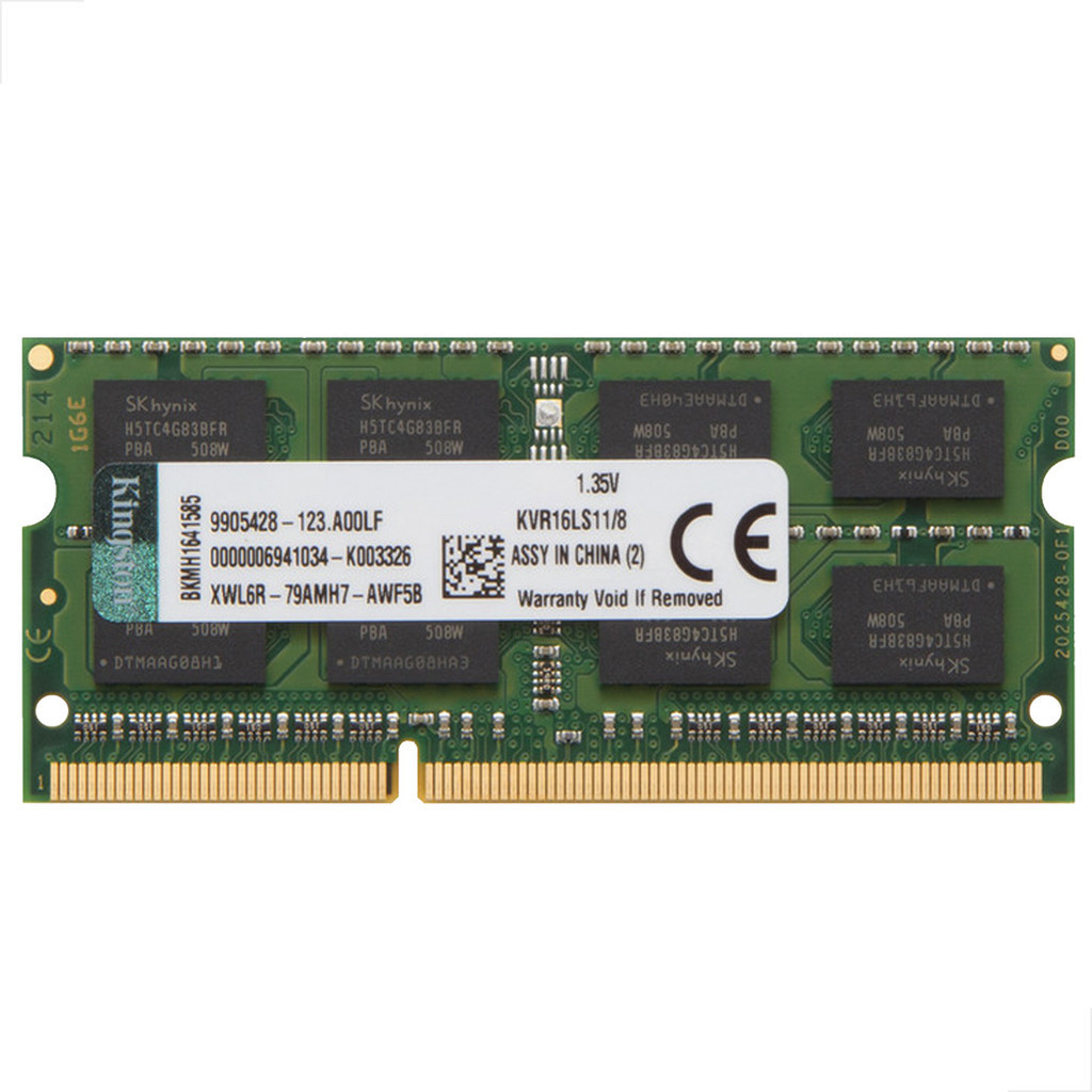 Memória Kingston Ddr3 8gb 1600mhz 1.35V Notebook