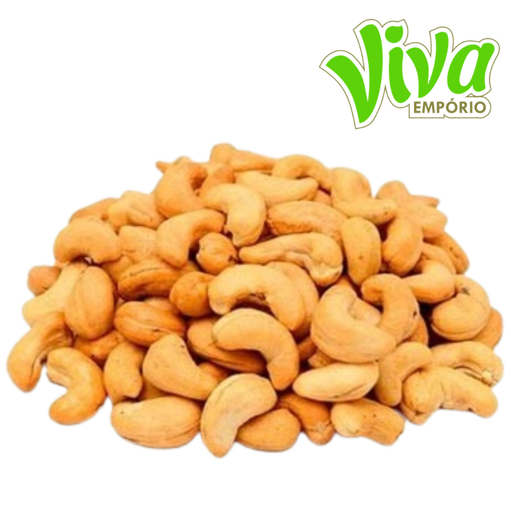 Castanha Caju Torrada W1 Inteira Premium Com Sal 1kg