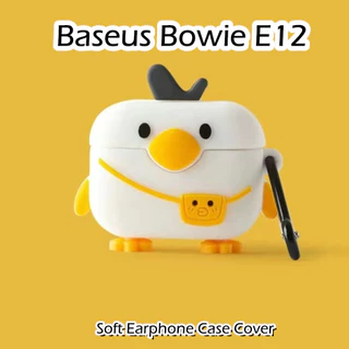 【 Trend Frente 】 For Baseus Bowie E12 Case Idéias Da Moda Cartoon Capa Caixa Do Fone De Ouvido Em Silicone Macio