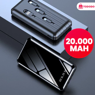 Carregador Portátil Power Bank 20.000mah/10.000mah Bateria Externa