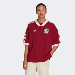 Retro México vermelho uniforme de futebol uniforme de jogo de futebol