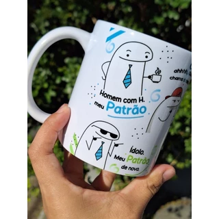 Caneca Engraçada Flork Patrão