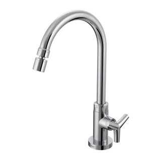 Torneira de Mesa para Cozinha Triplus Bica Alta Cromado - Docol