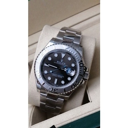 2024 ROLEXS Yatchmaster 1,3135 mecanismo com pulseira a borracha