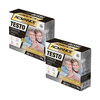 Kit 2 und Testo Advance 60 cps em Oferta na Shopee