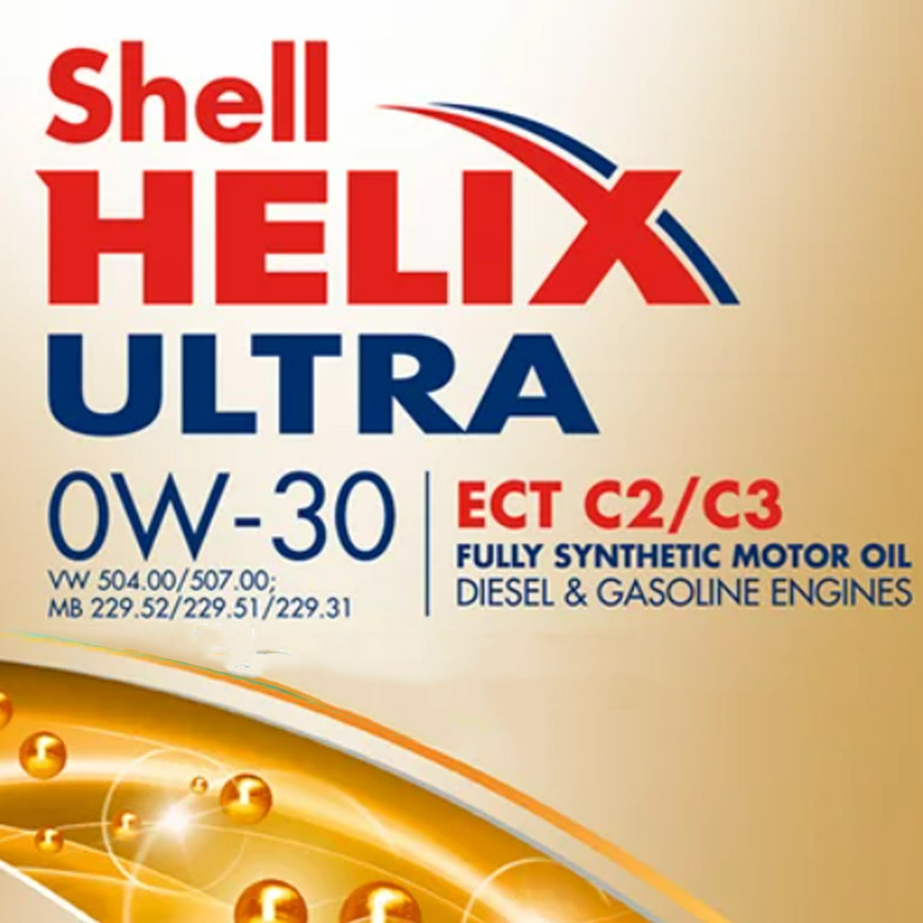 Óleo De Motor Shell Helix Ultra 0W30 ECT C2 C3 Diesel 100