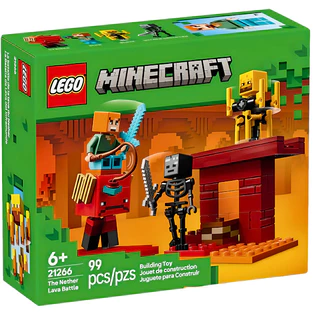 Lego Minecraft A Batalha de Lava no Nether 21266