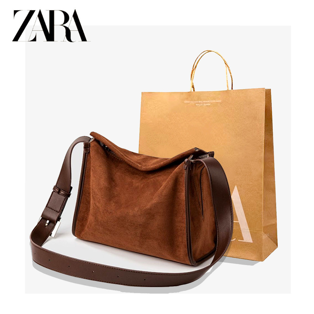 ZARA New Women s Commuter Versatile Crossbody Bag 2024 Saco De Alta 