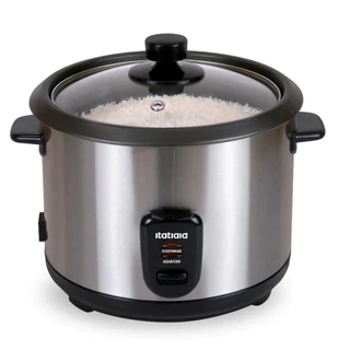 Panela de Arroz Elétrica Midi Itatiaia 1,5L 500W Inox