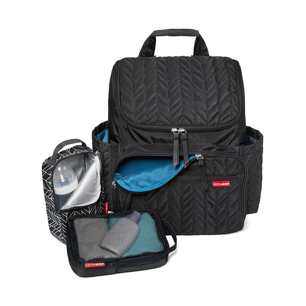 Mochila Maternidade Forma Preto Skip Hop