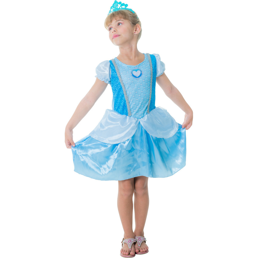 Fantasia Infantil da Cinderela | Shopee Brasil